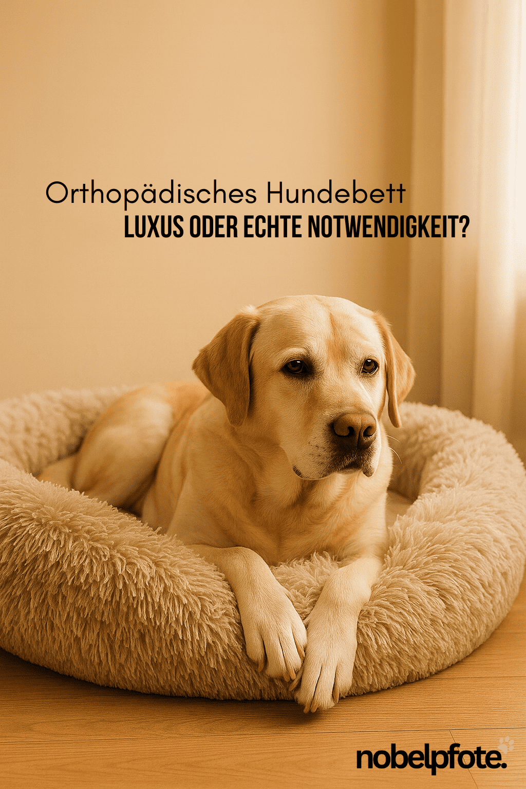 Orthopädisches Hundebett - Luxus oder echte Notwendigkeit? 🐶